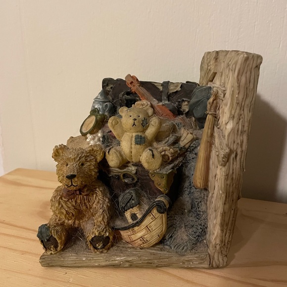 Vintage teddy bookends - Picture 3 of 3